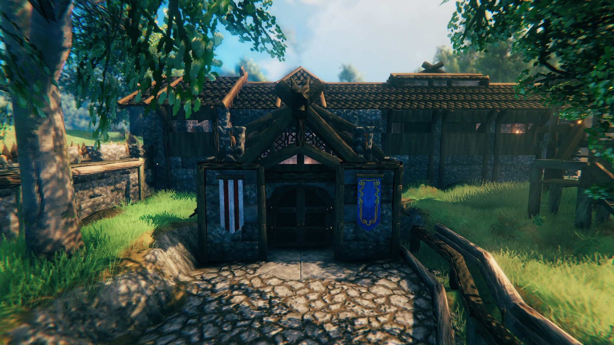 Entrance to the Greathall.