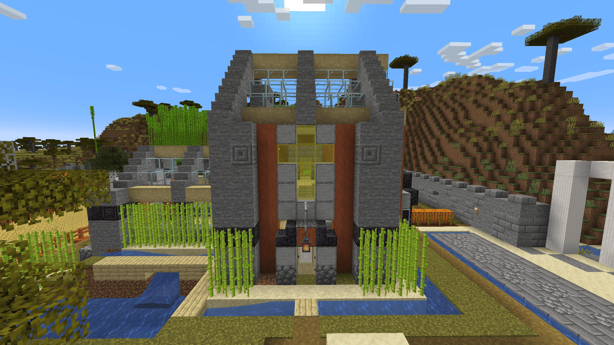 The first house and foothold here.